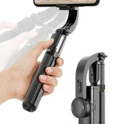 Jaggo Lal Gimbal Q08 with 3-Axis Stabilizer and Portability 3 Axis Gimbal for Mobile, Camera image 5